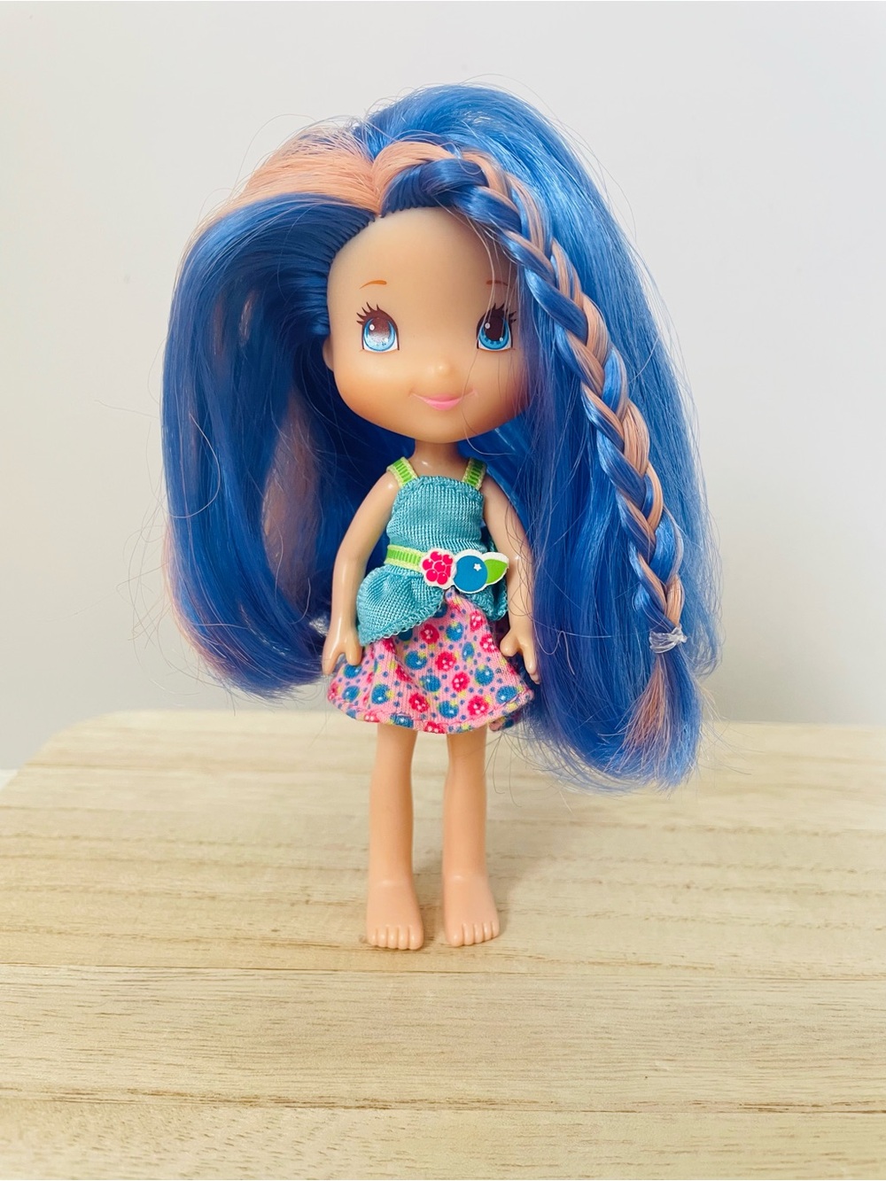 Strawberry Shortcake Berry Blends Blueberry Muffin Doll 6" 2010 Hasbro